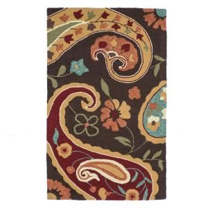 Loloi Rugs Summerton Life Style Collection Chocolate Multi 2 ft. 3 in. x 3 ft. 9 in. Accent Rug SUMRSRS12CTML2339