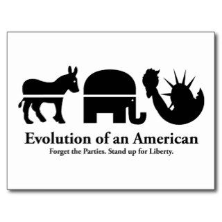 Evolution of an American Post Cards