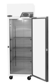 Nor Lake Scientific NSSF241WWW/0 Galvanized Steel Painted White Select Freezer, 115V, 60Hz, 24 cu ft Capacity, 27 1/2" W x 79 5/8" H x 34 7/8" D,  10 to  25 Degree C Science Lab Cryogenic Freezers