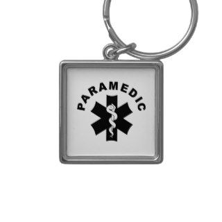 Paramedic Star of Life Key Chains