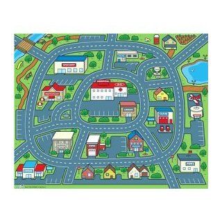 Driving Around Town Foldable Play Mat 60" x 48" Toys & Games