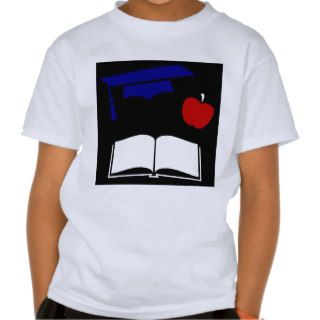 Graduation Red White and Blue Design T Shirts