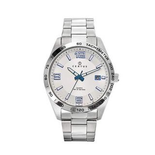 Certus Paris Men's Stainless Steel Tachymeter Date Watch Men's More Brands Watches