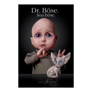 Baby Dr Evil Poster