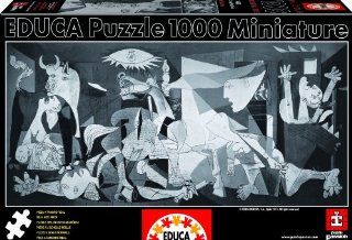 Educa Borras 1000 Piece Miniature Puzzle Guernica, P. Picasso Toys & Games