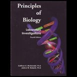 Principles of Biology  Laboratory Investigations