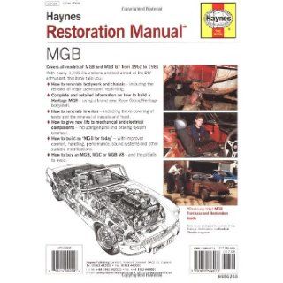 MGB Restoration Manual (Restoration Manuals) Lindsay Porter 9781859606070 Books