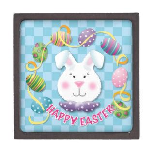 Easter Egg Bunny Premium Jewelry Box