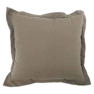 Threshold Outdoor Deep Seating Back Cushion   Taupe