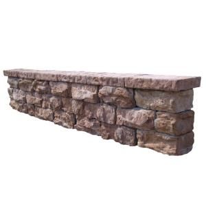 Fossill Stone Outdoor Decorative Seat Wall FBSW64