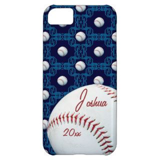 Custom Joshua Baseball Motif Iphone 5 Case