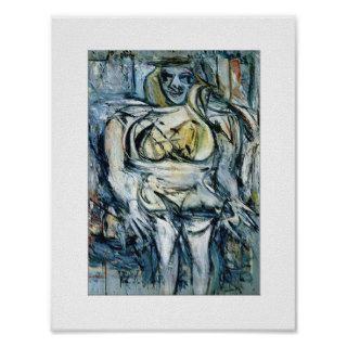 Willem de Kooning “Woman III”, 1952 53 Print