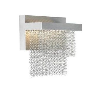 LBL Lighting WS698SSSCLED277 Wall Lights with Shades, Stainless Steel/Satin Nickel   Wall Sconces  
