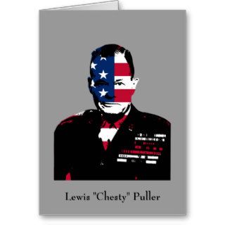 Lewis "Chesty" Puller Greeting Cards