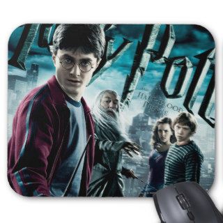 Harry Potter With Dumbledore Ron and Hermione 1 Mousepad