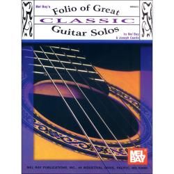 Mel Bay Folio of Great Classic Guitar Solos Music