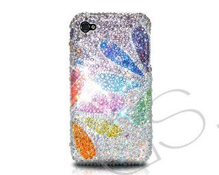 Color Petal Bling Swarovski Crystal iPhone 4 and 4S Cases Cell Phones & Accessories