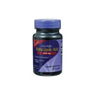 Natrol Alpha Lipoic Acid 300mg 50 cap ( Multi Pack) Health & Personal Care