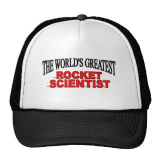 The World's Greatest Rocket Scientist Mesh Hat