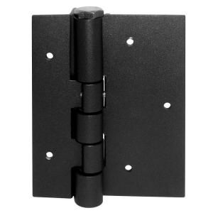 Allure Aluminum Replacement Black Fence Gate Self Closing Hinges (2 Pack) DT3248 2 BL