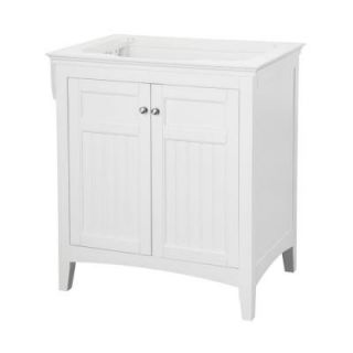 Pegasus Carrabelle 30 in. Vanity Cabinet Only in White CAWV3021
