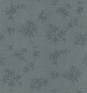 Brewster 281 63072 Tonal Traditions Floral Trail Wallpaper, 20.5 Inch by 396 Inch, Blue   Peelable Wallpaper  