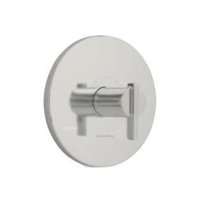 American Standard Berwick 1 Handle Central Thermostat Valve Trim Kit in Satin Nickel with Lever Handle (Valve Not Included) T430.730.295