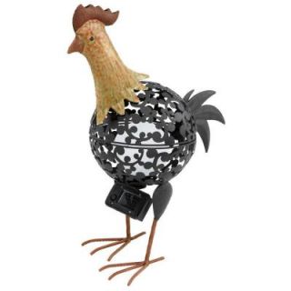Eglo Outdoor Solar Rooster Multi Color LED Light 47763