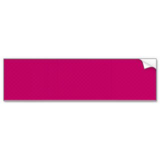 stars08 pink DARK PINK FUSCIA SOLID TEMPLATES BACK Bumper Stickers