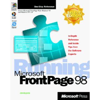 Running Microsoft FrontPage Jim Buyens 9781572316454 Books