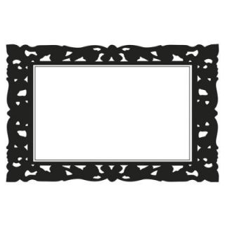 RoomMates 2.5 in. x 27 in. Ornate Frames Dry Erase Peel and Stick Wall Decals RMK2478SLM