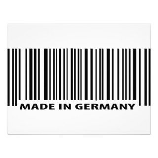 made in germany icon personalized invites