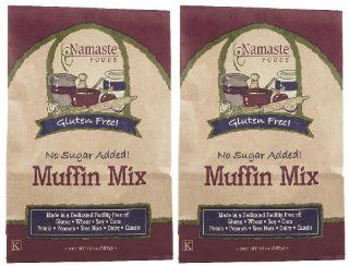 Namaste Foods   Gluten Free No Sugar Added Muffin Mix   14 oz. Health & Personal Care