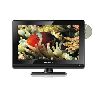 QuantumFX TV LED1612D 15.6 inch AC/DC 12 Volt LED TV/ DVD Player 1080p Quantamfx LED TVs