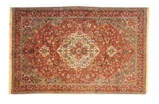 Full Pile Mint Condition 7' X 11' Persian Bakhtiari Hand Knotted Oriental Rug, Sh3813  