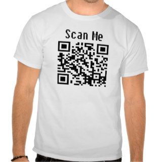qr Code ''Secret Message'' Shirt