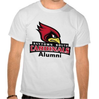 Raytown Cardinals Head Text, Alumni T shirt