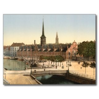 Copenhagen   Exchange Hall, Denmark Postcard