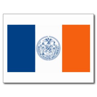 New York City Flag Postcard