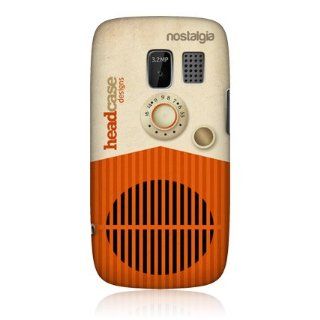 Head Case Designs Nostalgia Vintage Radio Phone Hard Back Case Cover for Nokia Asha 302 Cell Phones & Accessories