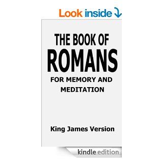 The Book of Romans for Memory and Meditation (Bible Books for Memory and Meditation) eBook The Word of God Kindle Store
