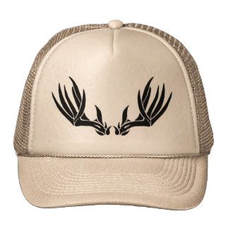 Custom Buck Antler Mesh Hat