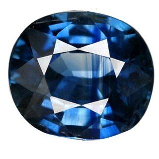 1.28 CT. AWESOME TOP OVAL UNHEATED BLUE SAPPHIRE Jewelry