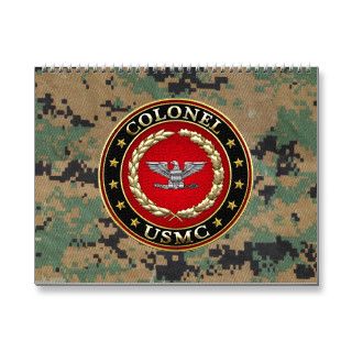 U.S. Marines Colonel (USMC Col) [3D] Calendar