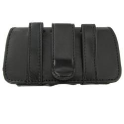 BasAcc Black Horizontal Leather Case for Palm Centro 690 BasAcc Cases & Holders