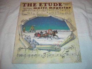 THE ETUDE NO 1944 MUSIC MAGAZINE SHEET MUSIC 309 Music