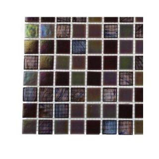 Splashback Tile Rainbow Fish Glass   6 in. x 6 in. x 8 mm Floor and Wall Tile Sample (1 sq. ft.) R3B11 GLASS TILE