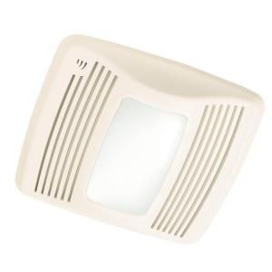 NuTone QT Series 110 CFM Ceiling Humidity Sensing Exhaust Fan with Light and Nightlight ENERGY STAR QTXEN110SFLT