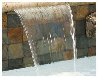 Pentair 581402ASP Magicfalls Water Effect Super 13 Inch Lip Series Arc Sheet, Copper, 2 Feet  Outdoor Spas  Patio, Lawn & Garden