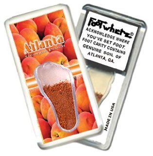 Atlanta "FootWhere" Souvenir Magnet Refrigerator Magnets Kitchen & Dining